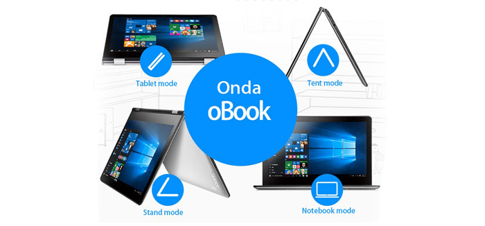 Onda представила ультрабук oBook 11