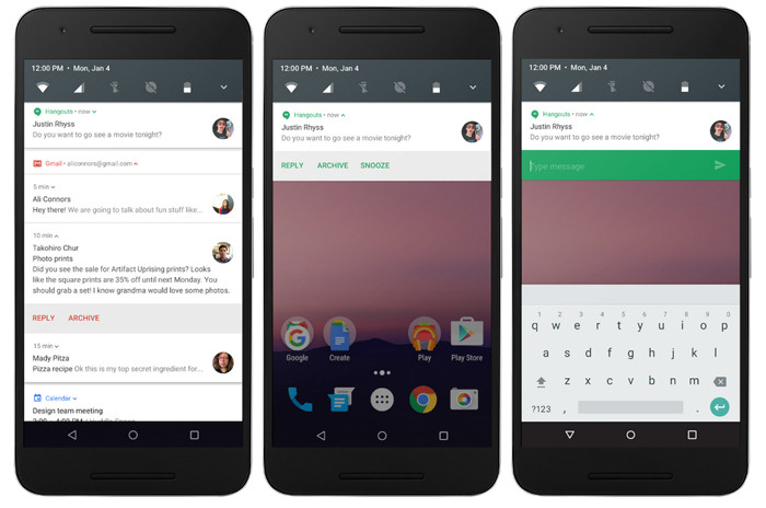 Google представила операционную систему Android N Developer Preview 