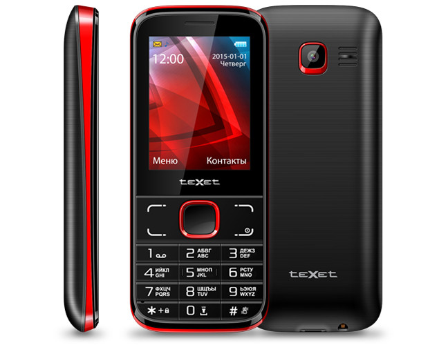 Texet TM-D226: кнопочный телефон с 2,4-дюймовым экраном картинка Texet TM-D226: кнопочный телефон с 2,4-дюймовым экраном