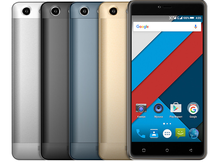 Представлен 5-дюймовый смартфон Highscreen Power Rage с батареей на 4 000 мАч