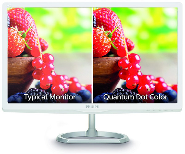 Представлен 27-дюймовый Philips 276E6ADSS с поддержкой технологии Quantum Dot Colo