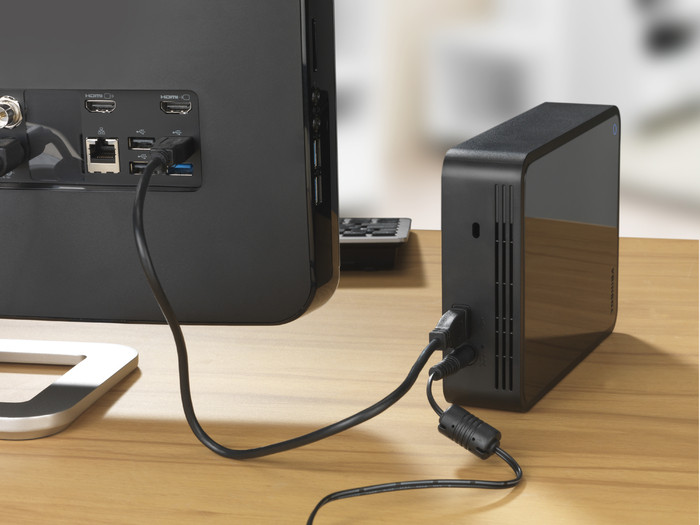 Toshiba представляет внешний жесткий диск для ПК Canvio for Desktop емкостью до 6 Тб