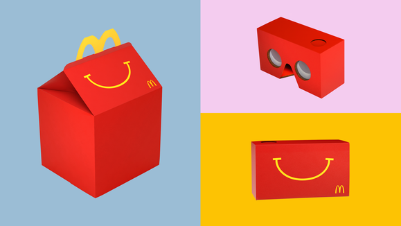 «Макдональдс» превратит коробки от «Хеппи Мила» в шлемы виртуальной реальности