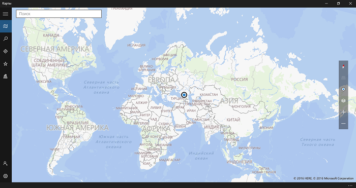 Обновленные карты для Windows 10 дадут доступ к избранному оффлайн