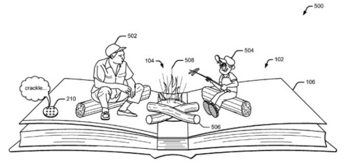 Google зарегистрировала патент на интерактивную книгу