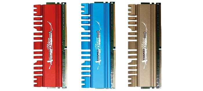 Kingmax представила яркую серию модулей памяти Zeus DDR4