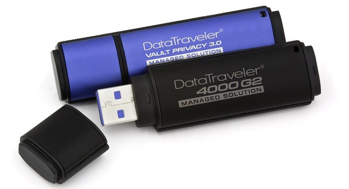Kingston выпустила два новых флеш-накопителя с поддержкой аппаратного шифрования и удаленного администрирования