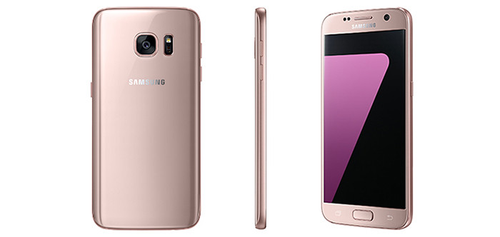 Samsung выпустила Galaxy S7 и Galaxy S7 edge в расцветке «розовое золото»