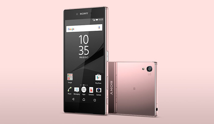 Представлена розовая версия флагманского смартфона Sony Xperia Z5 Premium