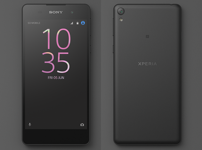 Sony показала смартфон среднего класса Xperia E5