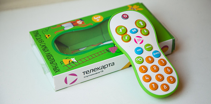 Спутниковый оператор «Орион» представил ТВ-пульт для детей 