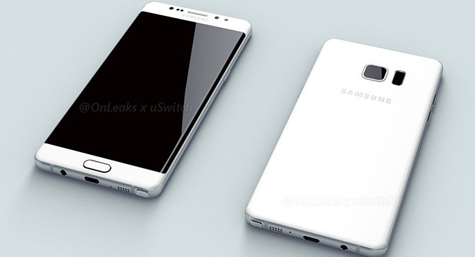 Опубликованы изображения флагманского фаблета Samsung Galaxy Note 6 edge