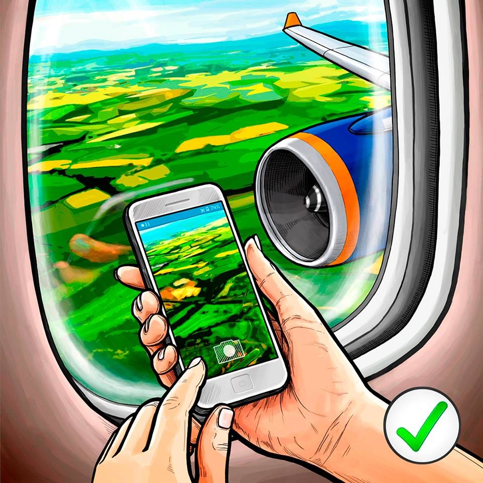 «Аэрофлот» разрешил пользоваться смартфонами даже во время взлета и посадки