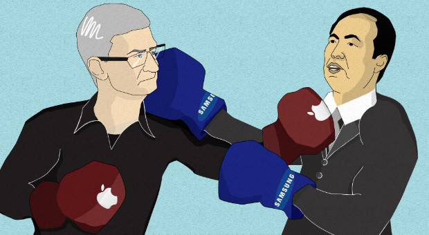 Samsung впервые обогнала Apple на американском рынке смартфонов