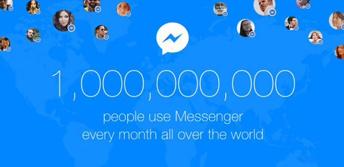 Месячная аудитория мессенджера Facebook достигла миллиарда человек
