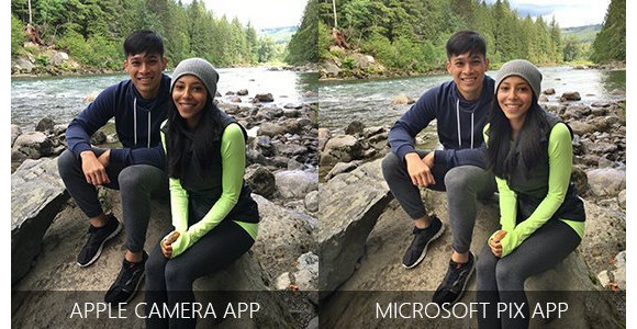 В Microsoft решили улучшить камеру iPhone и выпустили приложение Pix