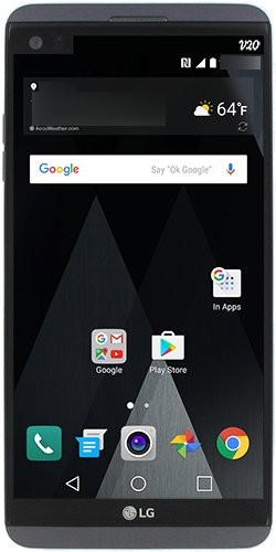 Опубликовано изображение LG V20 – первого смартфона с Android 7.0 Nougat
