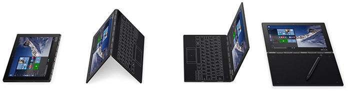 IFA 2016. Lenovo Yoga Book: ноутбук с сенсорной клавиатурой для рисования