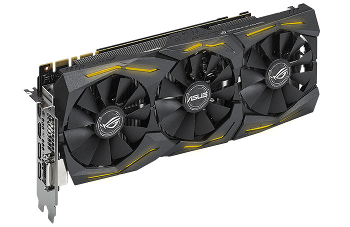 ASUS представила новые продукты с графической системой nVidia серии GeForce GTX 10 на базе Pascal