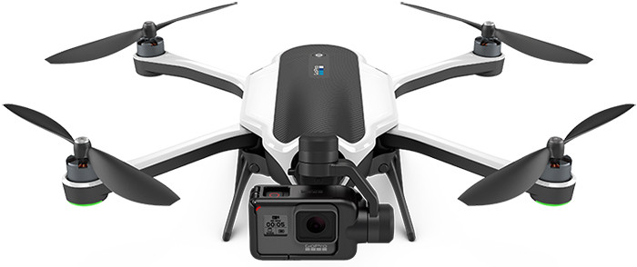 GoPro анонсировала свой первый дрон и две новые экстрим-камеры