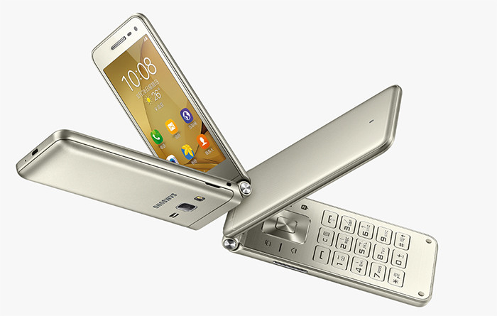 Представлен раскладной Android-смартфон Samsung Galaxy Folder 2