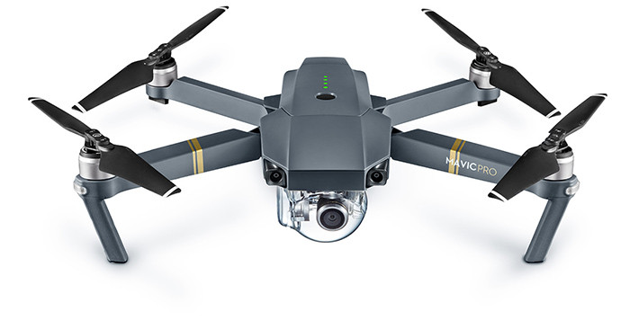 DJI анонсировала складной квадрокоптер Mavic Pro