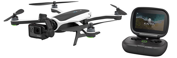 GoPro анонсировала свой первый дрон и две новые экстрим-камеры