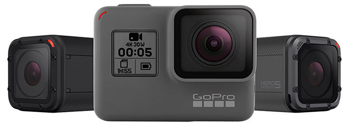 GoPro анонсировала свой первый дрон и две новые экстрим-камеры