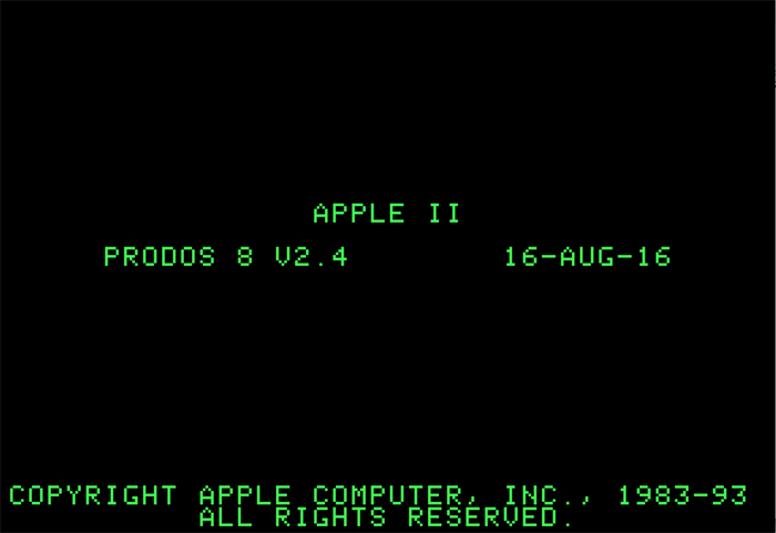 Для компьютера Apple IIGS образца 1986 года вышло первое за 23 года обновление ОС