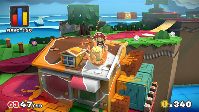 Обзор игры Paper Mario: Color Splash