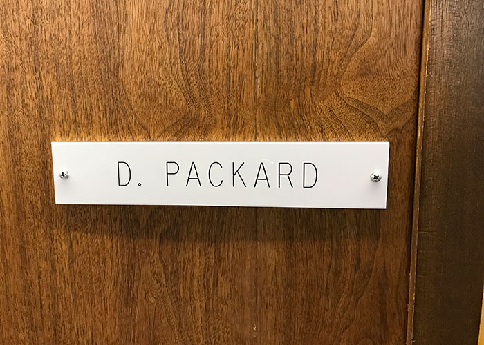 Кабинет Паккарда в Пало-Альто