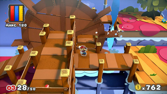 Обзор игры Paper Mario: Color Splash