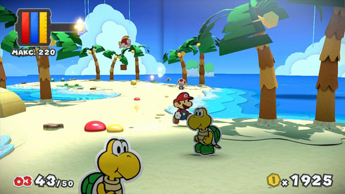 Обзор игры Paper Mario: Color Splash