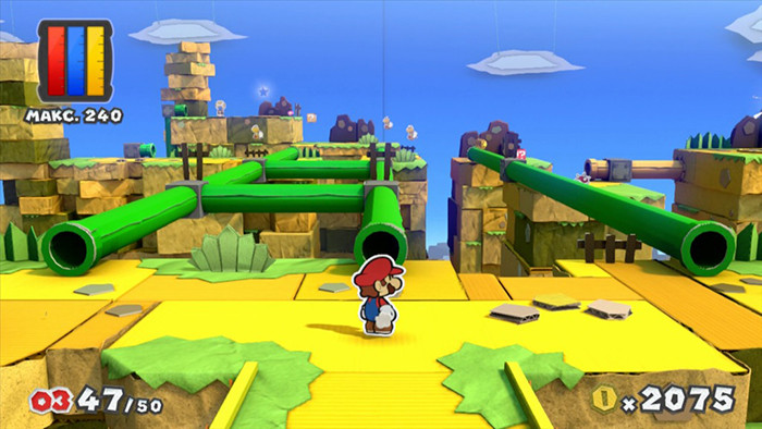 Обзор игры Paper Mario: Color Splash