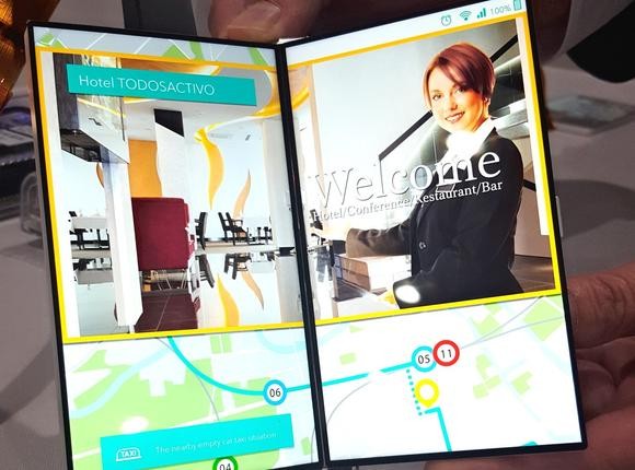 Japan Display разработала «экран-книгу» для мобильных устройств