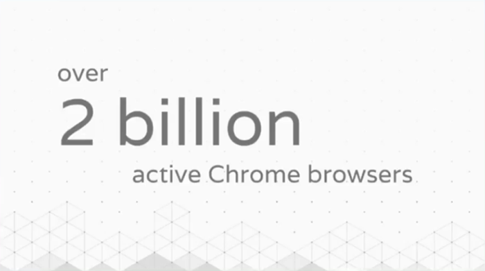 Браузер Chrome используется на 2 млрд устройств