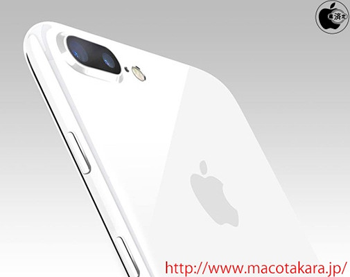 Apple может выпустить iPhone 7 и 7 Plus в глянцевых белых корпусах