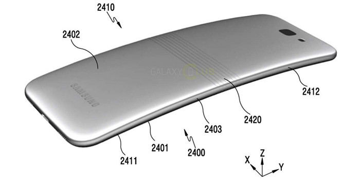 Опубликованы изображения гибкого смартфона Samsung