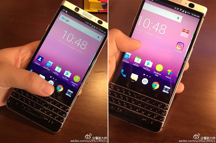 Опубликованы фотографии смартфона BlackBerry Mercury с QWERTY-клавиатурой
