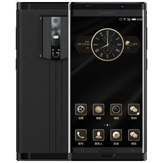 Gionee M2017: смартфон с изогнутым AMOLED-экраном и батареей на 7 000 мАч