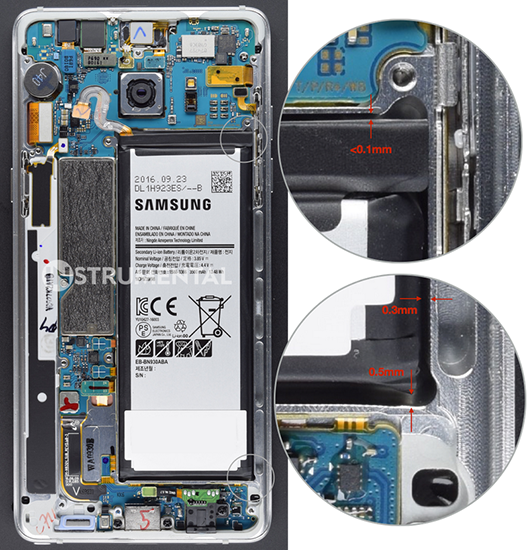 Эксперты назвали причины возгораний Samsung Galaxy Note 7