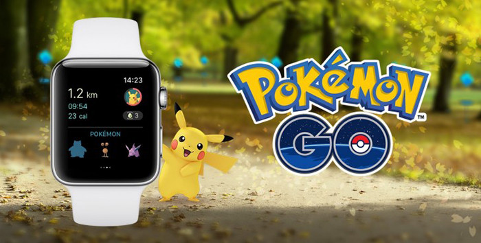 Pokemon Go подружилась с часами Apple Watch