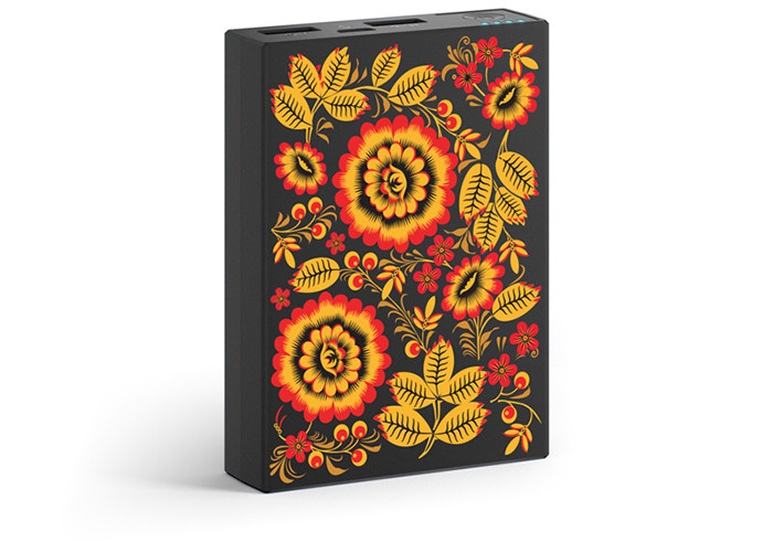 Hiper расписала внешние аккумуляторы под гжель и хохлому 