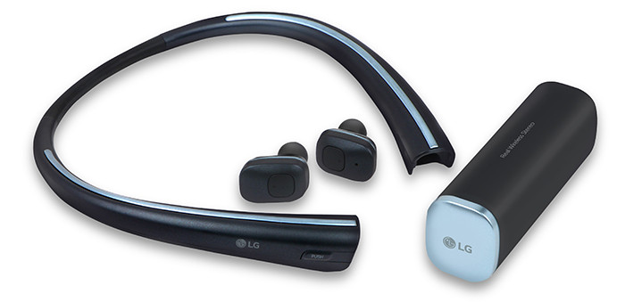 LG покажет на CES 2017 беспроводные наушники в стиле Gear IconX и AirPods картинка LG покажет на CES 2017 беспроводные наушники в стиле Gear IconX и AirPods