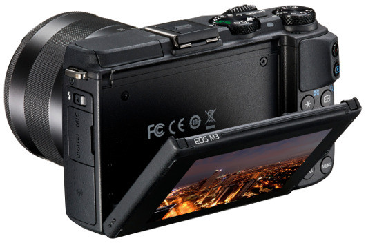 Беззеркальная фотокамера Canon EOS M3: Вторая по счету