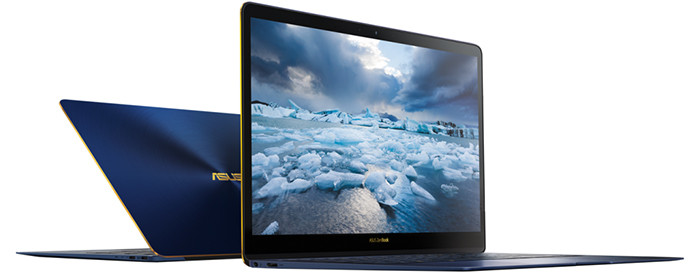 CES 2017. 14-дюймовый ультрабук ASUS ZenBook 3 Deluxe в алюминиевом корпусе