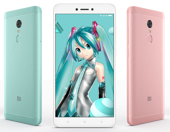 Xiaomi посвятила смартфон Redmi Note 4X японской виртуальной певице фото