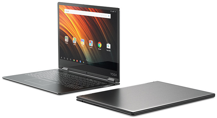 Lenovo Yoga A12: ноутбук-трансформер на Android с сенсорной клавиатурой фото