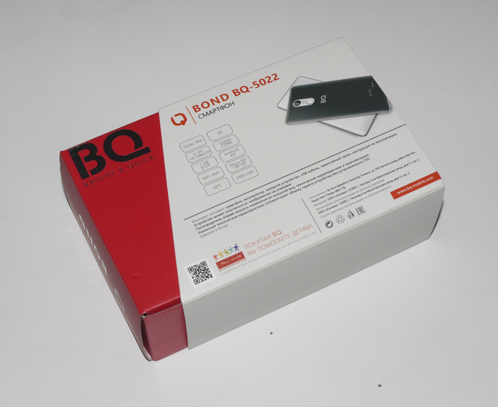 Обзор смартфона Bond BQ-5022