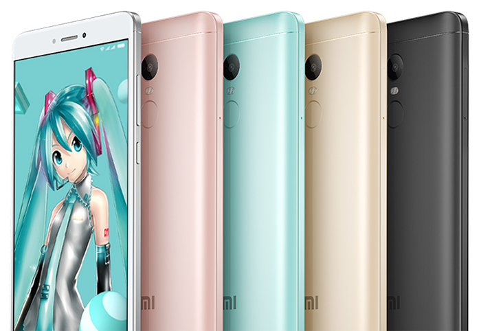 Xiaomi посвятила смартфон Redmi Note 4X японской виртуальной певице фото